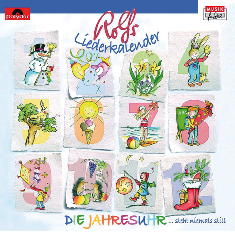 Rolfs Liederkalender / Die Jahresuhr von Rolf Zuckowski und Seine Freunde - CD jetzt im Bravado Store