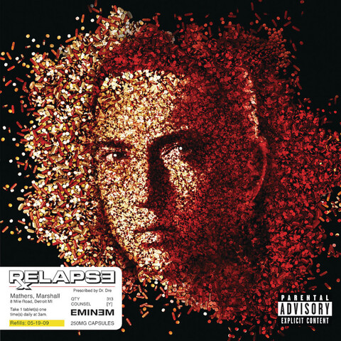 Relapse von Eminem - 2LP jetzt im Bravado Store