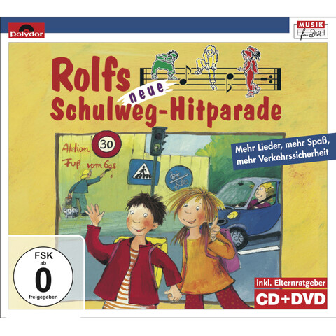 Rolfs neue Schulweg-Hitparade von Rolf Zuckowski und Seine Freunde - CD + DVD jetzt im Bravado Store
