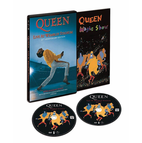 Live At Wembley (25th Anniversary) von Queen - DVD jetzt im Bravado Store