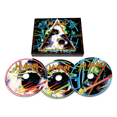 Hysteria von Def Leppard - Deluxe 3CD jetzt im Bravado Store