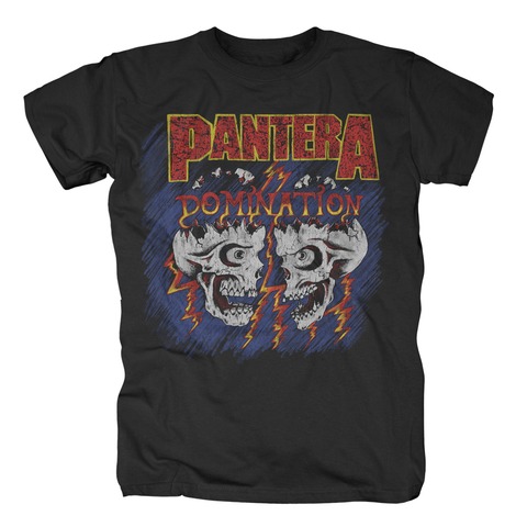 Domination Skulls von Pantera - T-Shirt jetzt im Bravado Store