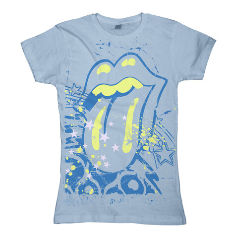 Star Dust Tongue von The Rolling Stones - Girlie Shirt jetzt im Bravado Store