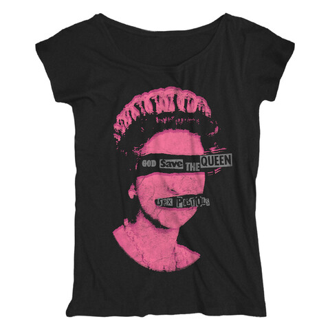 God Save The Queen von Sex Pistols - Loose Fit Girlie Shirt jetzt im Bravado Store