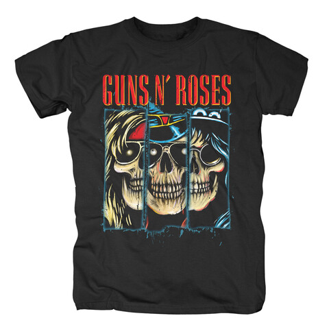 Split Skulls von Guns N' Roses - T-Shirt jetzt im Bravado Store