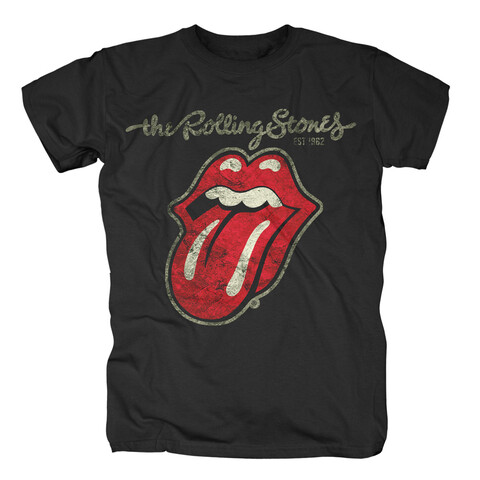 Plastered Tongue von The Rolling Stones - T-Shirt jetzt im Bravado Store