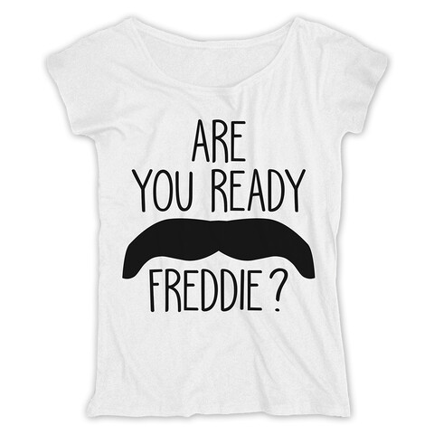 Are You Ready Freddie von Freddie Mercury - Loose Fit Girlie Shirt jetzt im Bravado Store