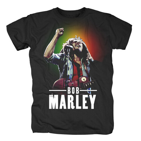 Rasta Gradient Live von Bob Marley - T-Shirt jetzt im Bravado Store