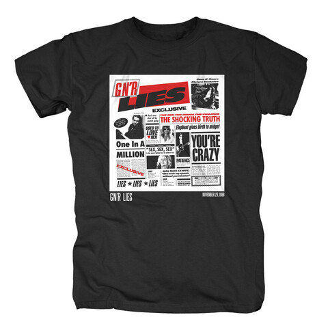 Lies 30th Anniversary von Guns N' Roses - T-Shirt jetzt im Bravado Store