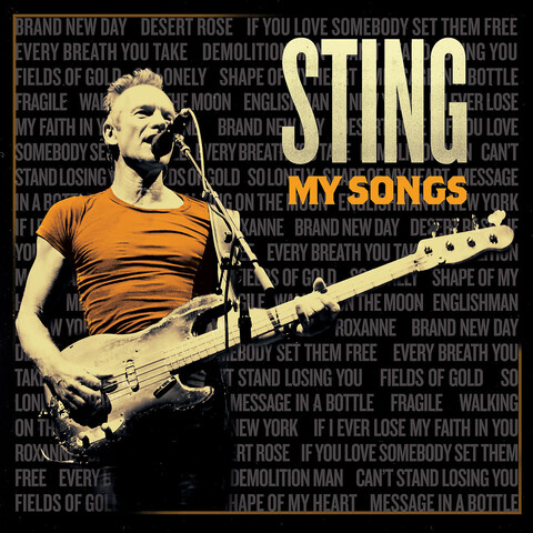 My Songs von Sting - 2LP jetzt im Bravado Store