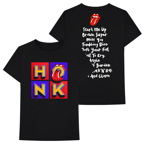 Honk Titles von The Rolling Stones - T-Shirt jetzt im Bravado Store