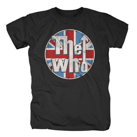 Distressed Union Jack von The Who - T-Shirt jetzt im Bravado Store