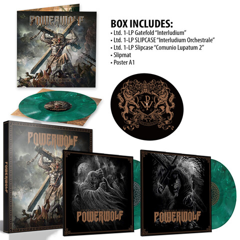 Interludium von Powerwolf - Exklusive 3LP Vinyl Box jetzt im Bravado Store