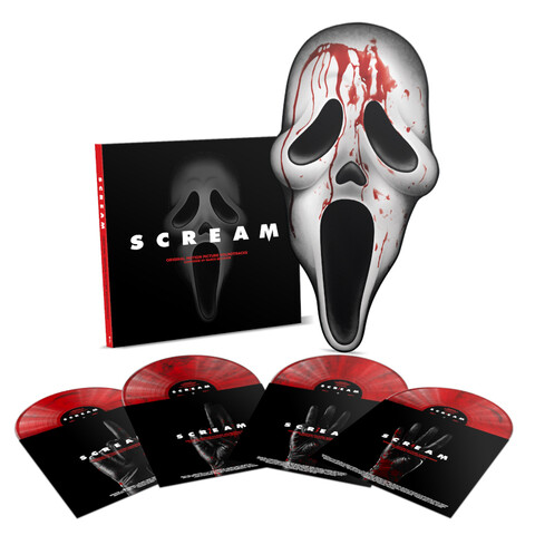 Scream (Original Motion Picture Score) von Marco Beltrami - Limited Red/Black Smoke Vinyl 4LP + Mask jetzt im Bravado Store