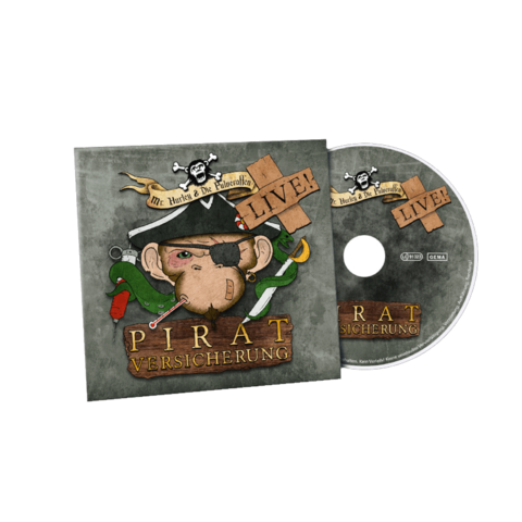 Pirat Versicherung von Mr. Hurley & Die Pulveraffen - CD jetzt im Bravado Store