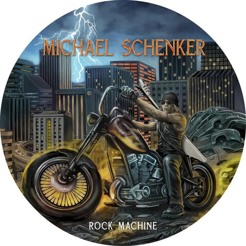 Rock Machine von Michael Schenker - Limited Picture Disc jetzt im Bravado Store