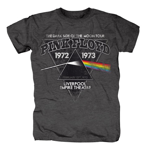 Liverpool 1972 von Pink Floyd - T-Shirt jetzt im Bravado Store