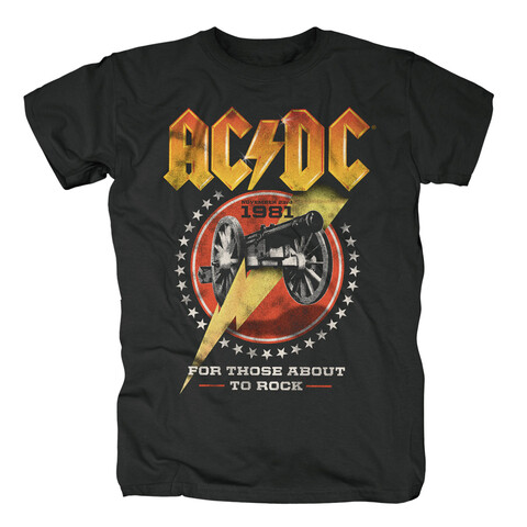 For Those About To Rock von AC/DC - T-Shirt jetzt im Bravado Store