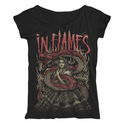 Snake Woman von In Flames - Girlie Shirt Loose Fit jetzt im Bravado Store