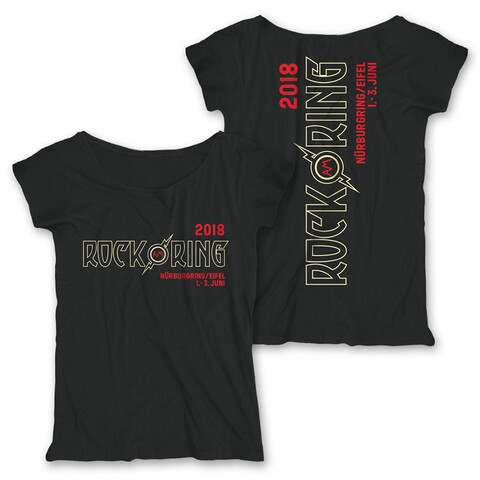 Outline Logo - early bird von Rock am Ring Classics - Girlie Shirt Loose Fit jetzt im Bravado Store