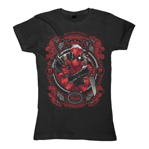 Maximum Effort von Deadpool - Girlie Shirt jetzt im Bravado Store