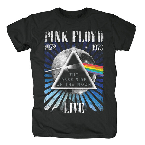 The Dark Side of the Moon - Space von Pink Floyd - T-Shirt jetzt im Bravado Store