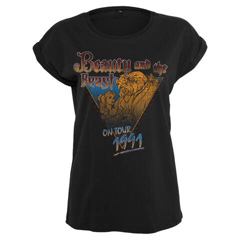 Beauty and the Beast - Tour Triangle von Disney - Girlie Shirt jetzt im Bravado Store