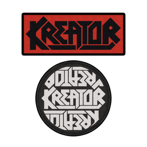 Logos von Kreator - 2er Aufnäher Set jetzt im Bravado Store