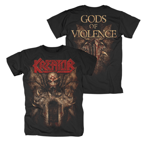 Gods Of Violence von Kreator - T-Shirt jetzt im Bravado Store