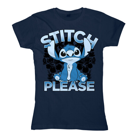 Lilo & Stitch - Stitch Please von Disney - Girlie Shirt jetzt im Bravado Store