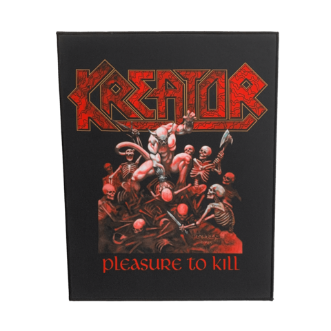 Pleasure To Kill von Kreator - Rückenaufnäher jetzt im Bravado Store