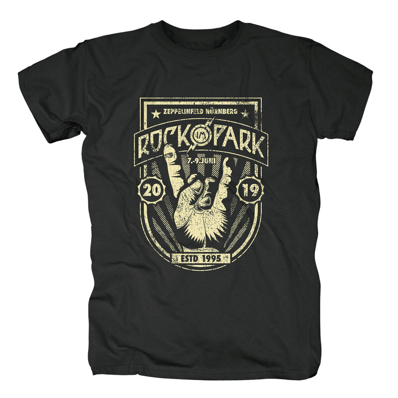 Rock Hand - Black Blazon von Rock im Park Classics - T-Shirt jetzt im Bravado Store