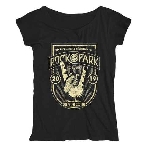 Rock Hand - Black Blazon von Rock im Park Classics - Girlie Shirt Loose Fit jetzt im Bravado Store