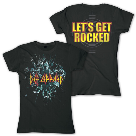 Let's Get Rocked von Def Leppard - Girlie Shirt jetzt im Bravado Store