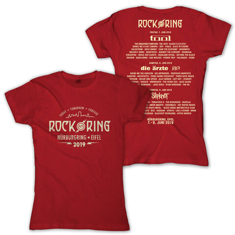 College Badge von Rock am Ring Classics - Girlie Shirt jetzt im Bravado Store