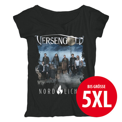 Nordlicht Cover von Versengold - Loose Fit Girlie Shirt jetzt im Bravado Store