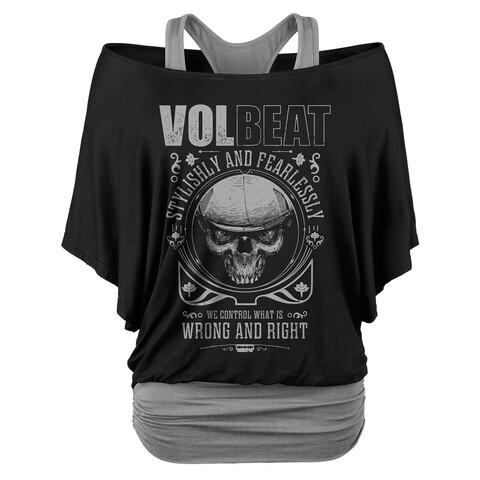 Wrong and Right von Volbeat - Girlie Shirt Double Layer jetzt im Bravado Store