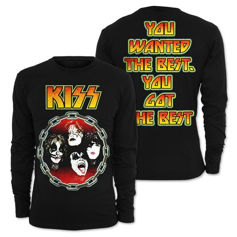 Kiss Hailing from NYC T-Shirt schwarz