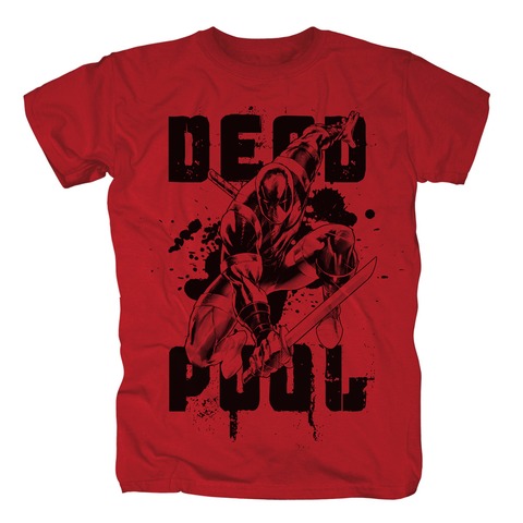 Red Attack von Deadpool - T-Shirt jetzt im Bravado Store