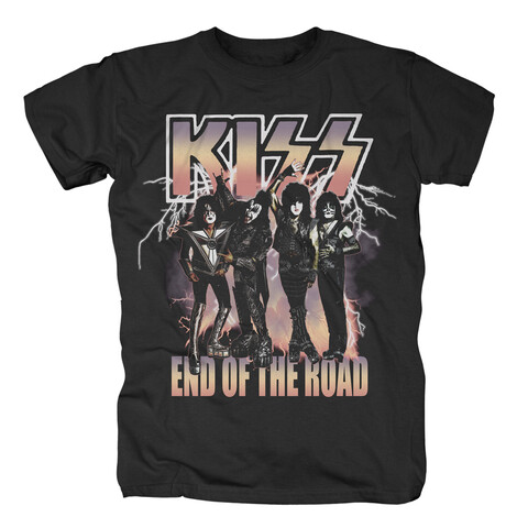 End of the Road Lightning Retro von KISS - T-Shirt jetzt im Bravado Store