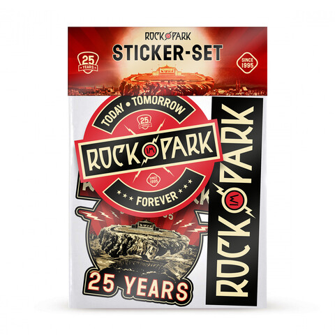 25 Years Sticker Set von Rock im Park Classics - 3er Aufkleber Set jetzt im Bravado Store
