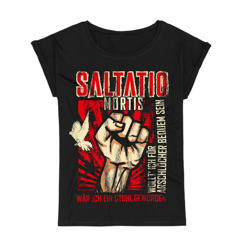 Fist Up von Saltatio Mortis - Loose Fit Girlie Shirt jetzt im Bravado Store