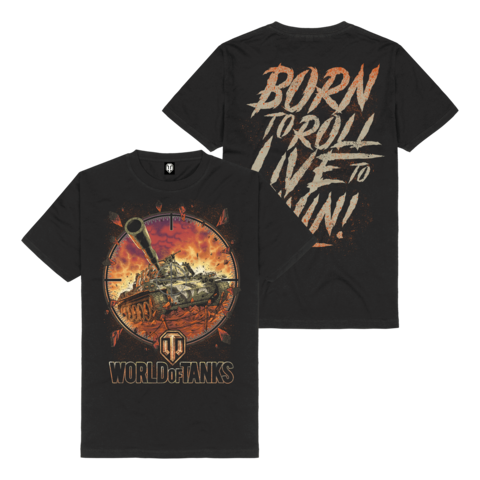 Born to Roll von World Of Tanks - T-Shirt jetzt im Bravado Store
