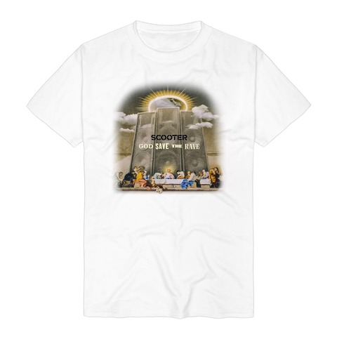 God Save The Rave Faded Cover von Scooter - T-Shirt jetzt im Bravado Store