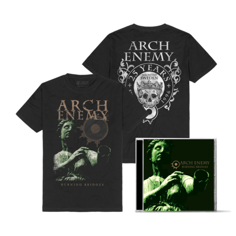 Burning Bridges Bundle von Arch Enemy - 1CD + T-Shirt jetzt im Bravado Store