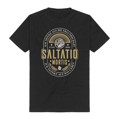 Beer Label von Saltatio Mortis - T Shirt jetzt im Bravado Store