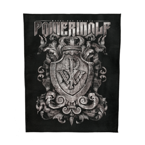 Metal Est Religio Crest von Powerwolf - Backpatch jetzt im Bravado Store