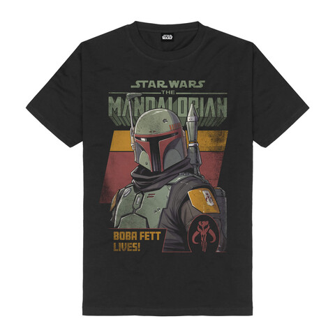 Boba Fett Lives von Star Wars - T-Shirt jetzt im Bravado Store