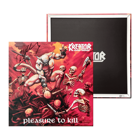 Pleasure To Kill von Kreator - Metal Plate jetzt im Bravado Store
