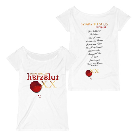 Herzblut XX von Subway To Sally - Girlie Shirt jetzt im Bravado Store